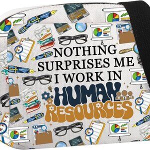 Stylish Water-Resistant Crossbody Bag for Women - Perfect Gift for HR Profession